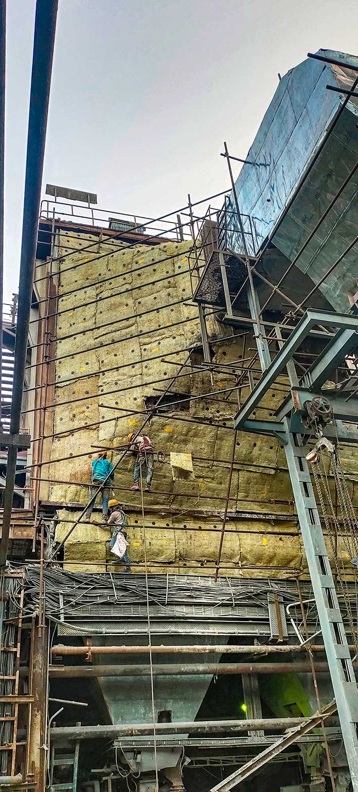 ESP DUCTING FABRICATION UNDER BHARAT HEAVY ELECTRICALS LIMITED (BHEL) AT NASHIK TPS.